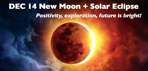 Harnessing the Energy of December 14 New Moon + Solar Eclipse