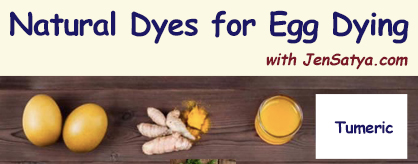 Natural Dyes for Egg Dying